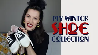 My Winter Shoe Collection⎢VINTAGE TIPS & TRICKS