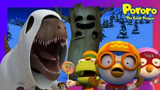Pororo Halloween Adventure | A Mystery Monster in Porong Porong Forest🎃 | Pororo English Episodes