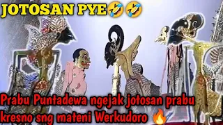 Jotosan piye 🤣 prabu Puntadewa nantang prabu kresno goro-goro Cangkeme Bagong