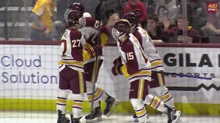 Video highlights: ASU takes down Colorado College 5-3 on Friday night at Mullett Arena (10/21/22)