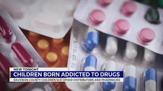 Children born addicted to drugs