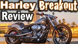 2015 Harley Davidson Breakout Ride and Review  - First Time Riding a Harley