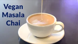 Vegan masala Chai | Almond Milk Tea | Indian Vegan Masala chai | Sindukiran