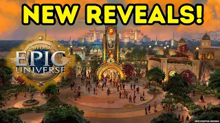 FIRST LOOK AT NEW EPIC UNIVERSE CONCEPT ART AND REVEALS! | Universal Orlando Resort