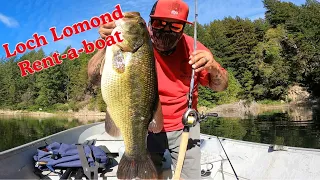 RENT-A-BOAT CATCH FISH LOCH LOMOND BASS FISHING