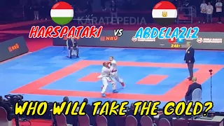 Gabor Harspataki vs Abdalla Abdelaziz | Male Kumite -75 kg Final | World Karate Championships 2023