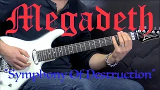 Megadeth - "Symphony Of Destruction" - Metal Rhythm Guitar Lesson (w/Tabs)