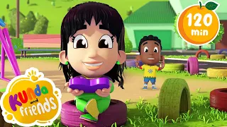 Fun Nursery Rhymes For Toddlers | Kunda & Friends Compilation (2hr) | Kids Songs | Cartoons For Kids