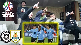 Uruguay 3 - Chile 1 | REACCION CHILENOS | Eliminatorias mundial 2026