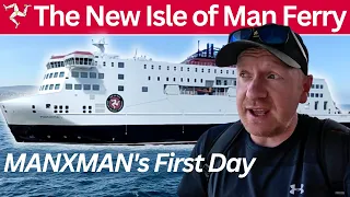 DAY ONE of the New Ferry to Douglas, Isle of Man. Welcome Aboard MANXMAN, Enjoy the Crossing...