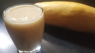 Ripe cucumber juice