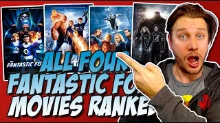 All Four Fantastic Four Movies Ranked From the Worst to the Best!