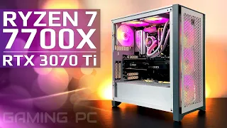 Ryzen 7 7700X + RTX 3070 Ti сборка ПК для 3D-моделирования и рендеринга.