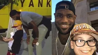 LeBron James Emotional Moment With A Young Fan Leaving Him Speechless!