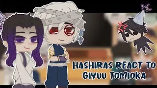Hashiras react to Giyuu Tomioka I Part 1/1 I Domitsu