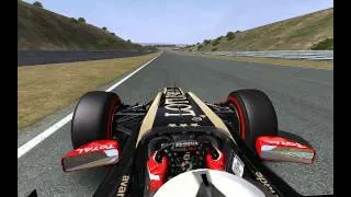 rFactor F1 RFT2012 Kimi Raikkonen @ Lotus E20 - Jerez de la Frontera OnBoard