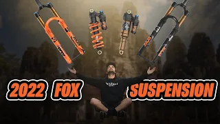 Fox 2022 MTB Suspension - New 34, Float X, & DHX Coil Shock!