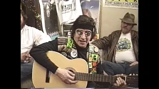David Peel - ramblings and Legalize Hemp - Vidmag 2/16/91 marijuana John Lennon + John Sinclair