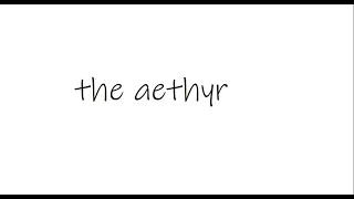 the aethyr