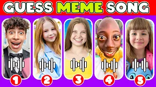 GUESS MEME & WHO'S SINGING 🎤🎵 🔥| Lay Lay, King Ferran, Toothless, Salish Matter, MrBeast, Elsa,Tenge