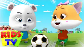 Soccer (Football) Song | Loconuts English Nursery Rhymes & Baby Songs | Kids Tv