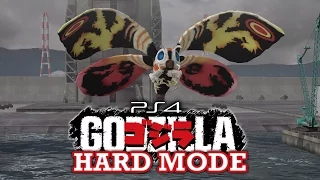 Mothra (Adult) Hard Mode Longplay - GODZILLA [PS4]