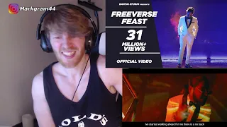 EMIWAY - Freeverse Feast (Daawat) Prod.Jacko Beats {Explicit} - (REACTION By Foreigner)