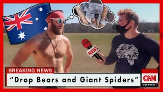 Asking AMERICANS What They REALLY Think of Australia (hilarious)