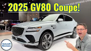 1st-Ever 2025 Genesis GV80 Coupe Inside & Out!