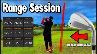 Testing CALEY golf 01 Irons! Unbelievable results!