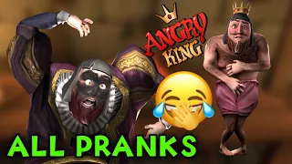 Angry King Full Gameplay All 13 Pranks Completed