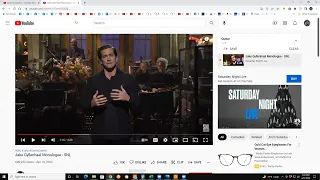 Jake Gyllenhaal hosted SNL this past Saturday AND Jake's mentioned by Alec Baldwin as standing with