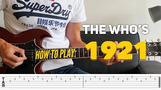 How to Play: The Who's "1921" | Tommy