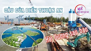Hiện trạng cầu vượt cửa biển Thuận An dài nhất Huế - Hải Dương sau bão số 5 | HUẾ VIỆT NAM NGÀY NAY
