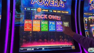 FNS EDDIE Dominating on $20 Fire Link Power 4 I Had To Stop Gambling!