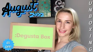 Degustabox UK Unboxing August 2022