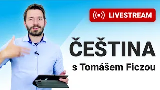 LIVESTREAM 🔴 Rozbor textů - Čeština s Tomášem Ficzou - 4. díl (čtvrtek 5.11. - 17:00)