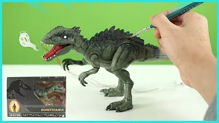 Making a Jurassic World Hammond Collection Giganotosaurus Dinosaur.