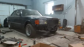 Восстановление Mercedes w126