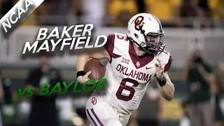 Baker Mayfield Highlights vs Baylor // 13/19 283 Yards, 3 TDs // 9.23.17