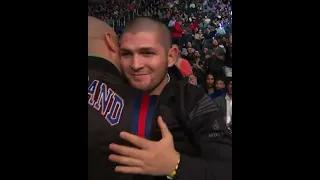 Khabib Nurmagomedov emotional rollercoaster at UFC 272