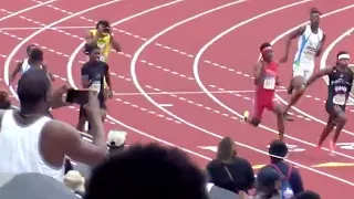 Unexpected 200m Final Goes Down At AAU