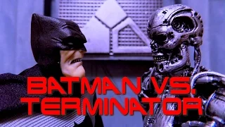 BATMAN vs TERMINATOR (Stop Motion Animation)