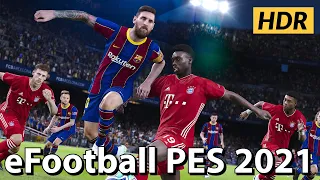 eFootball PES 2021 - Barcelona vs Real Madrid [PS5 HDR]