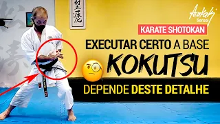 ESTE É O DETALHE QUE FAZ A DIFERENÇA NA EFICIÊNCIA DA BASE KOKUTSU DO KARATE | Helio Arakaki Sensei