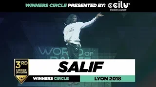 Salif I 3rd Place Upper Division I Winners Circle I World of Dance Lyon 2018 I #WODFR18