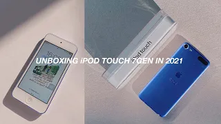 iPod Touch 7gen unboxing📦 (Aesthetic) in 2021/Aesthetic vBLOG.