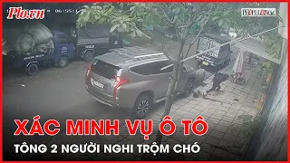 Công an xác minh vụ ô tô tông 2 thanh niên nghi trộm chó ở quận 12 - PLO