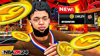 THE 7 BEST METHODS TO GAIN 100K VC A WEEK on NBA 2K24 (STOP BUYING VC)