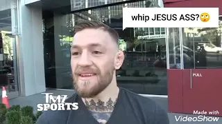 Conor McGregor Said even Jesus Christ couldn't beat but after all....